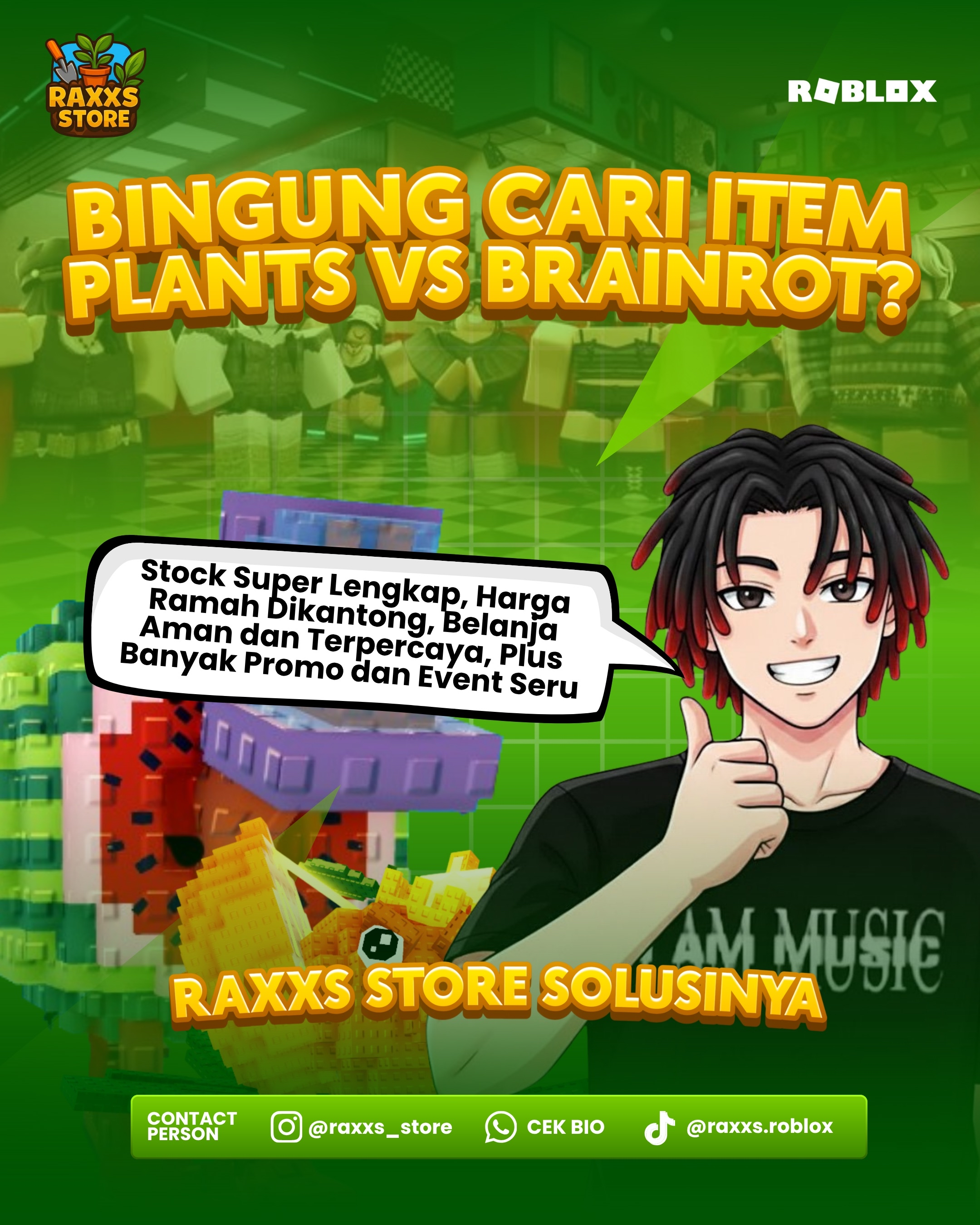 Plants VS Brainrots