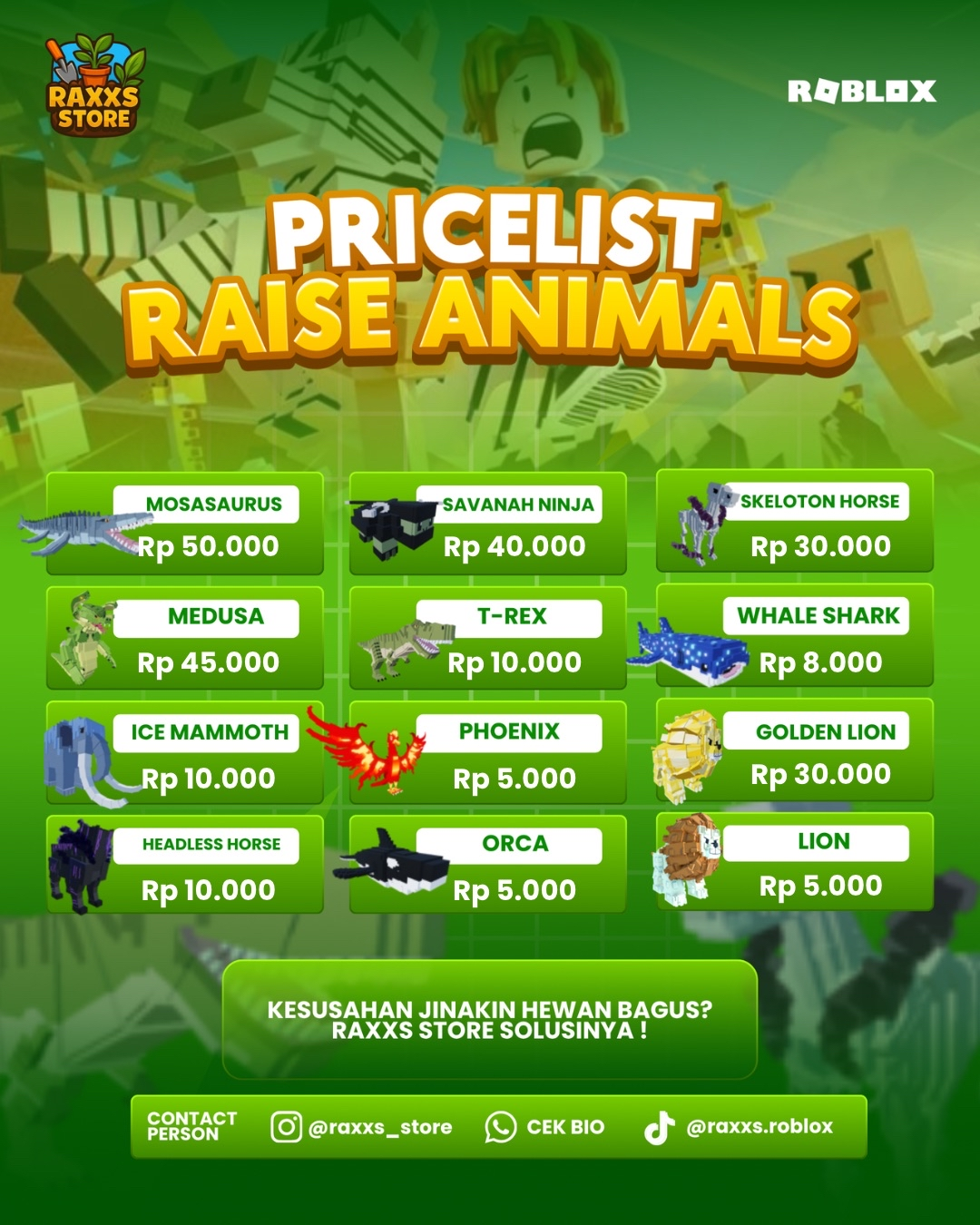 Raise Animals